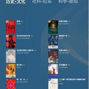 2021年度豆瓣最受关注的电子书TOP10